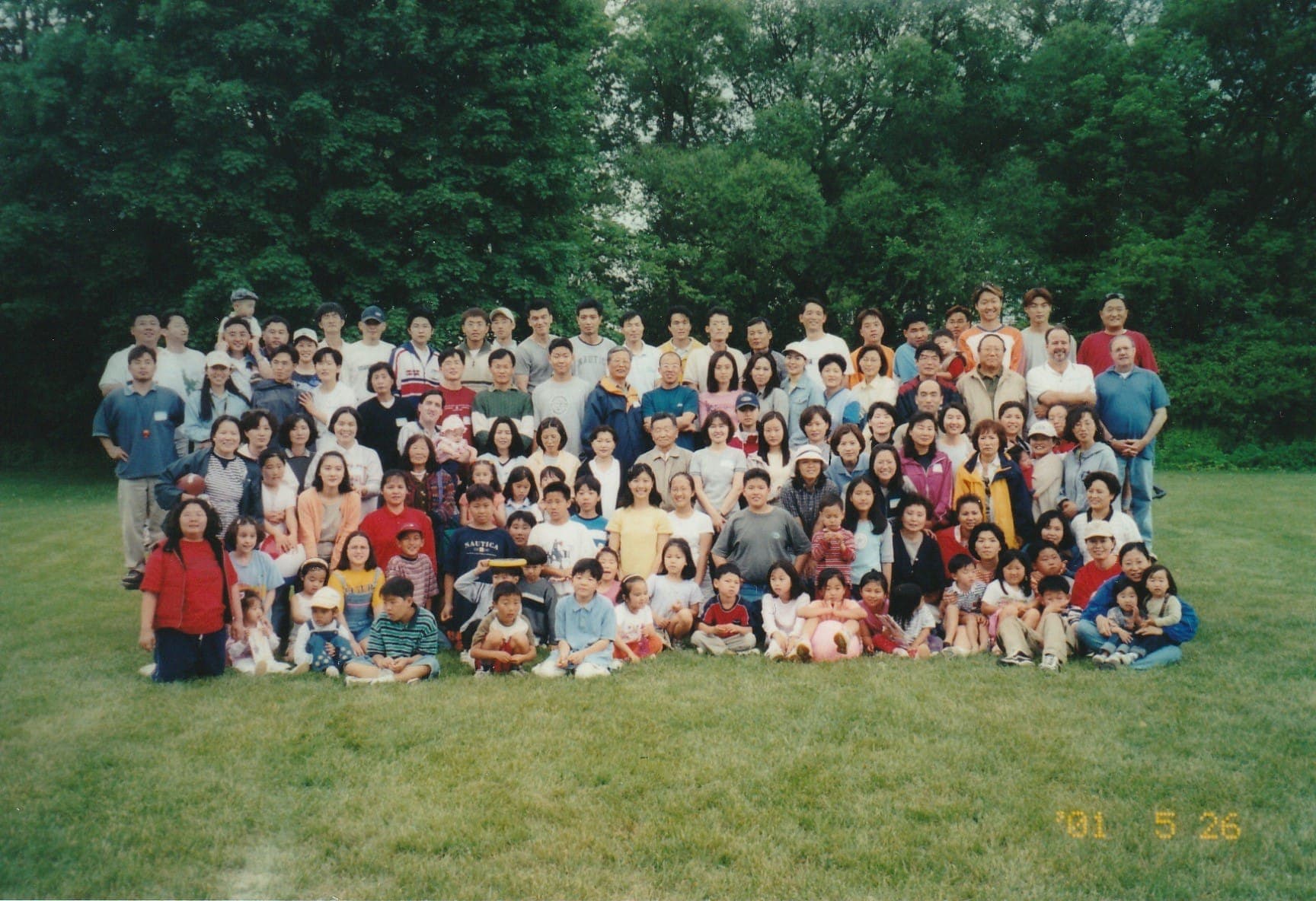 2001년 봄 야유회